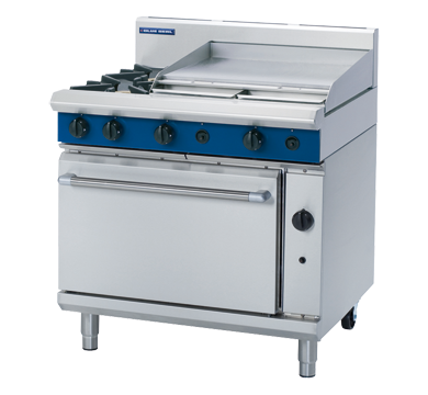 Static Oven Range, Blue Seal, G506B, Gas