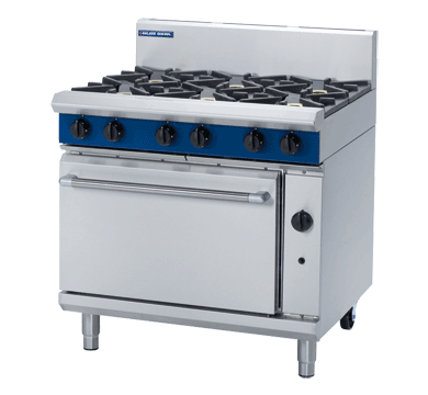 Static Oven Range, Blue Seal, G506D, Gas