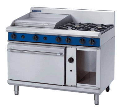 Static Oven Range, Blue Seal, G508B, Gas