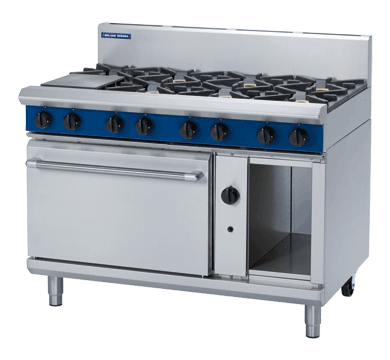 Static Oven Range, Blue Seal, G508D, Gas