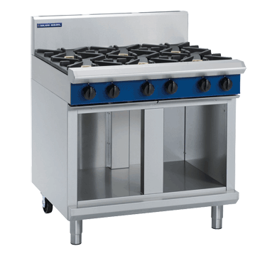 Cooktop, Blue Seal, G516C-CB, Cabinet Base, Gas 