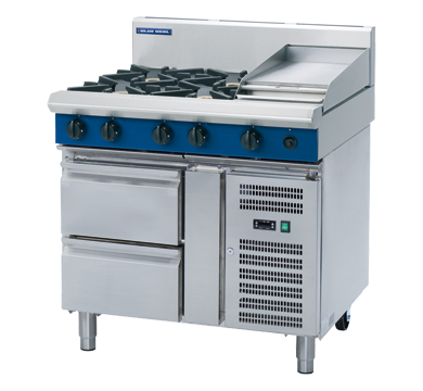 Cooktop, Blue Seal, G516C-RB, Fridge Base, Gas 