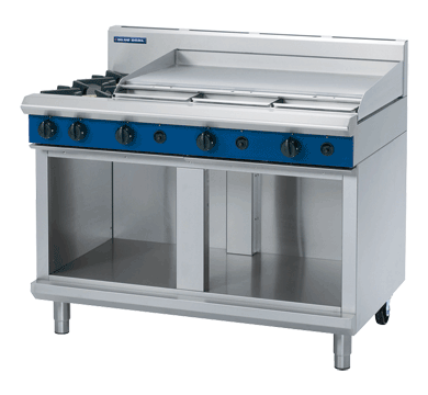 Cooktop, Blue Seal, G518A-CB, Cabinet Base, Gas 
