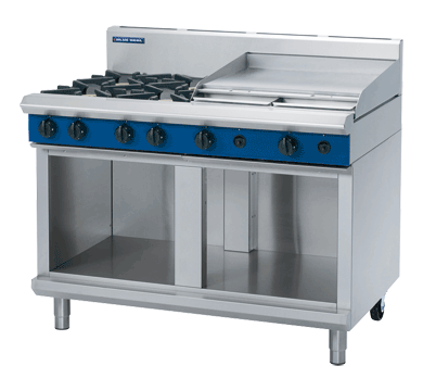 Cooktop, Blue Seal, G518B-CB, Cabinet Base, Gas 