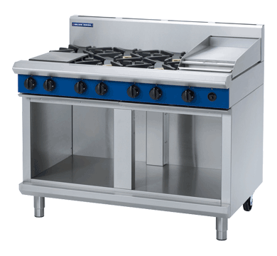 Cooktop, Blue Seal, G518C-CB, Cabinet Base, Gas 