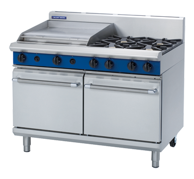Double Static Oven, Blue Seal, G528B, Oven Range