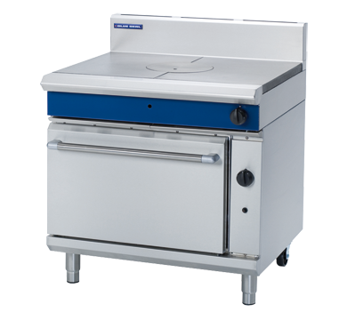 Gas Target Top Static Oven Range, Blue Seal, G570, Cook Top
