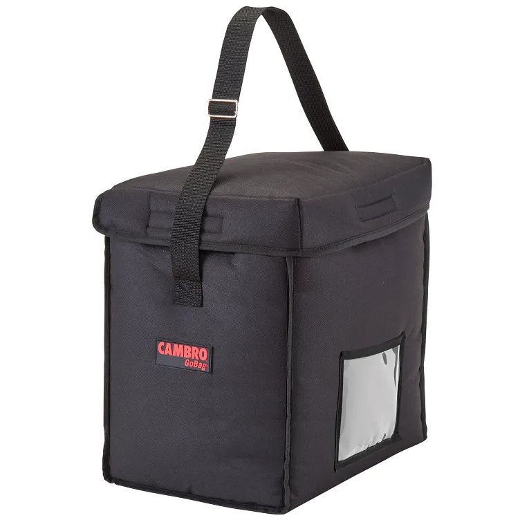 Cambro GBD13913 – GoBags Small Delivery Bag I Top Loading Bag I Case of 4
