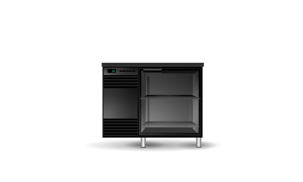 SKOPE GC.1.GSW.r BackBar Glass Chiller | 1 Glass Swing Door Remote