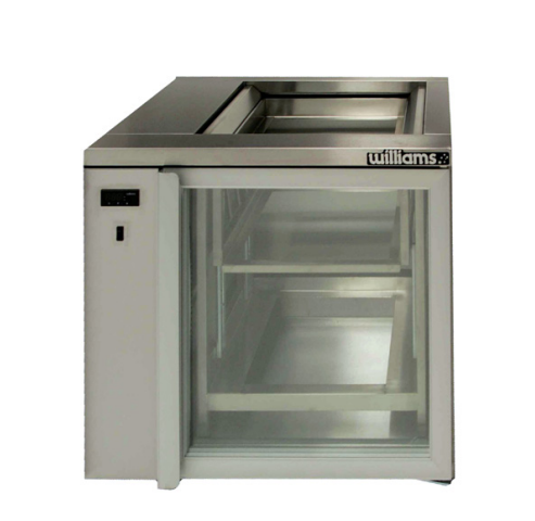 Williams Refrigeration GC1RGDSL I Glass Chiller Remote I 1 Door I Spring Loaded I Refrigerator I Commercial Refrigerator