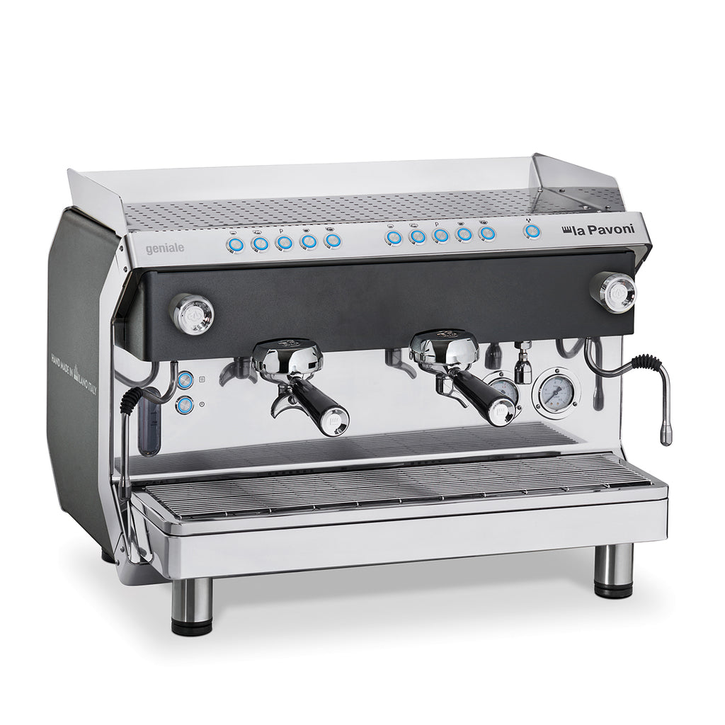 La Pavoni Professional GENIALE2VNEU Geniale Black 2-Group Coffee Machine