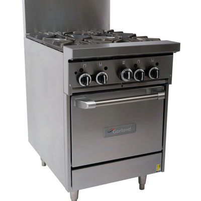 Garland GF24-2G12L I Cooktop Range I 300mm I Griddle I 2 Open Top Burners I Griddle with Oven