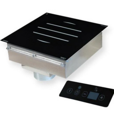 Adventys Pro GL650FLR | Buffet Induction Flush Remote Controls In | Integrated Control Panel