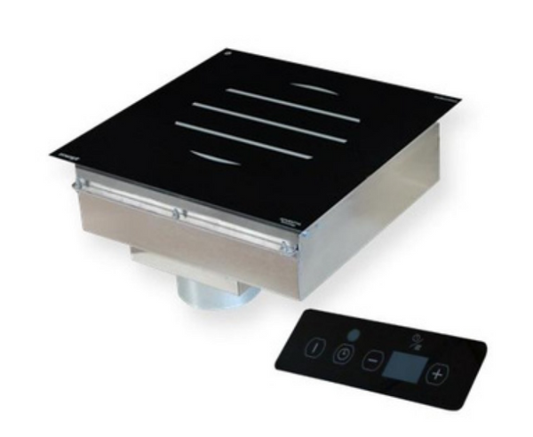 Adventys Pro GL650FLR | Buffet Induction Flush Remote Controls In | Integrated Control Panel