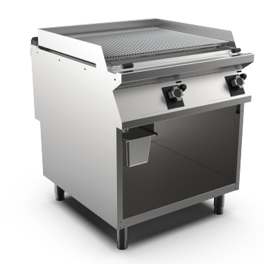 Freestanding BBQ Grill Top, Mareno, GL98GIGC, Gas, Lava BBQ Top, 800mm Wide
