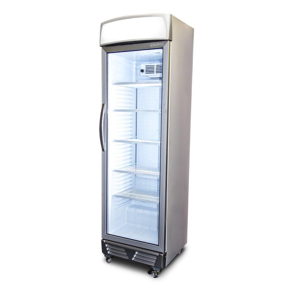 Upright Display Fridge, Bromic, GM0374L-NR, Commercial Display Fridge, with Lightbox 372L