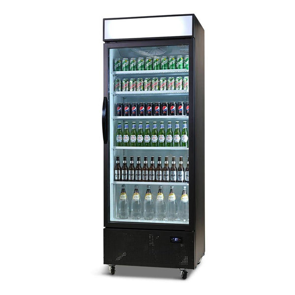 Upright Display Fridge, Bromic, GM0690LB, Commercial Display Fridge, with Lightbox Black 690L