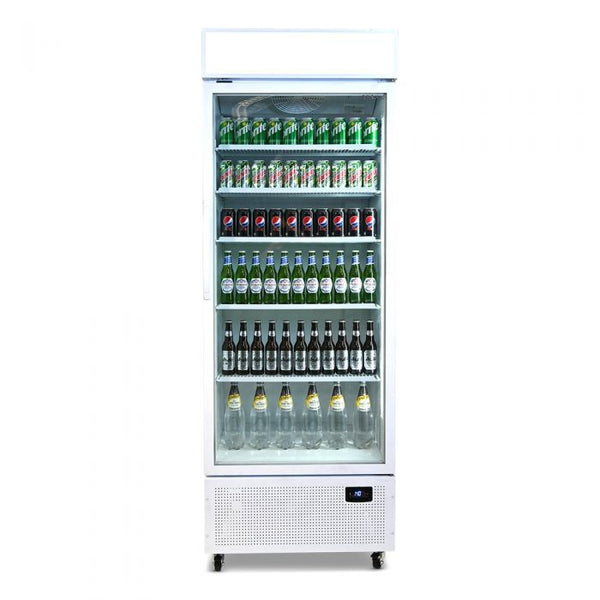 Upright Display Fridge, Bromic, GM0690LW, Commercial Display Fridge with Lightbox White, 690L