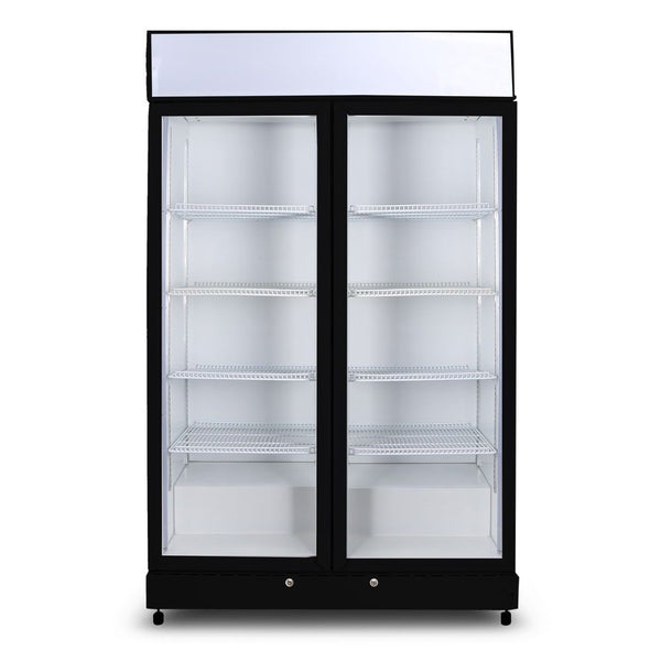 Upright Display Fridge, Bromic, GM1000LB ECO, Chiller, 2 Door, Commercial Display Fridge