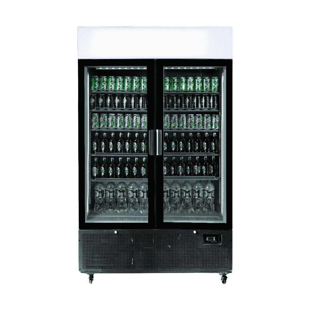 Upright Display Fridge, Bromic, GM1100B-NR, Commercial Drinks Fridge, 2 Door