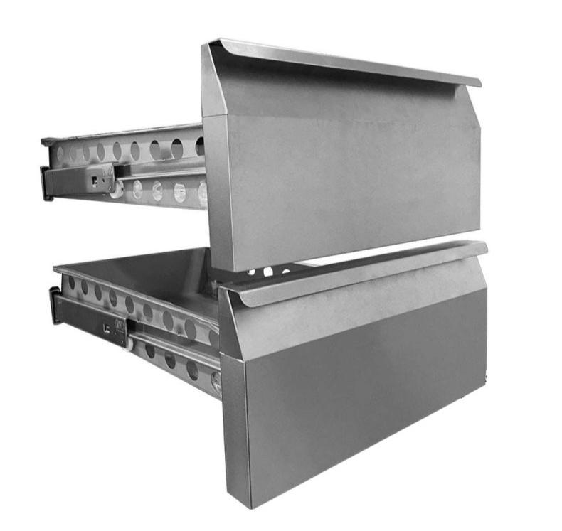 Set of Drawer, F.E.D, GN-2DRAWER, 2 Drawers, Solid Door