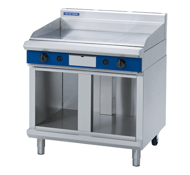 Gas Griddle, Blue Seal, GP516-CB, 600mm, Cabinet Base, Flat Top Griddle