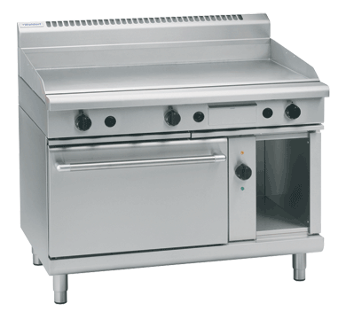 Waldorf GP8121GEC I 800m Series I Gas Griddle I Convection Oven Range I Commercial Gas Convection Oven