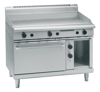 Waldorf GP8121GE I 800m Series I Gas Griddle I Electric Oven Range I Gas Range with Electric Oven