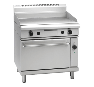 Waldorf GP8910GEC I 800m Series I Gas Griddle I Electric Convection Oven I Convection Oven Range I Griddle