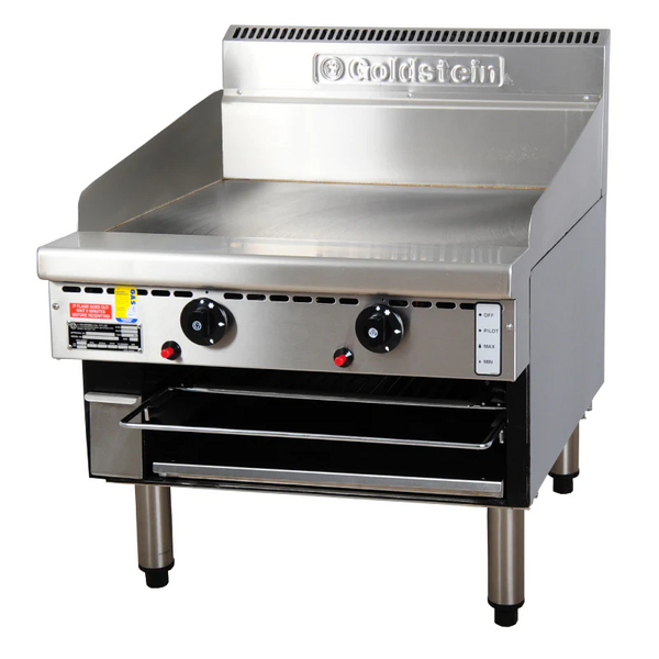 Goldstein GPGDBSA24 610mm I Gas Griddle I Toaster I Toaster Plate