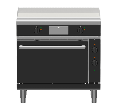 Waldorf GPLB8910EC I Waldorf Bold I Electric Convection Oven I Low Back I Version I Oven Range I Electric Griddle