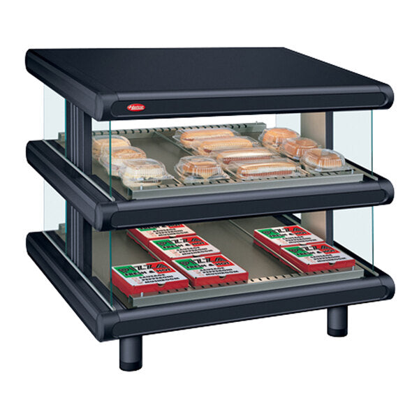 Hatco GR2SDS-42D | Slant Model | Heated Display Warmer | Dual Shelf I Food Warmer Display | Commercial Food Warmer Display