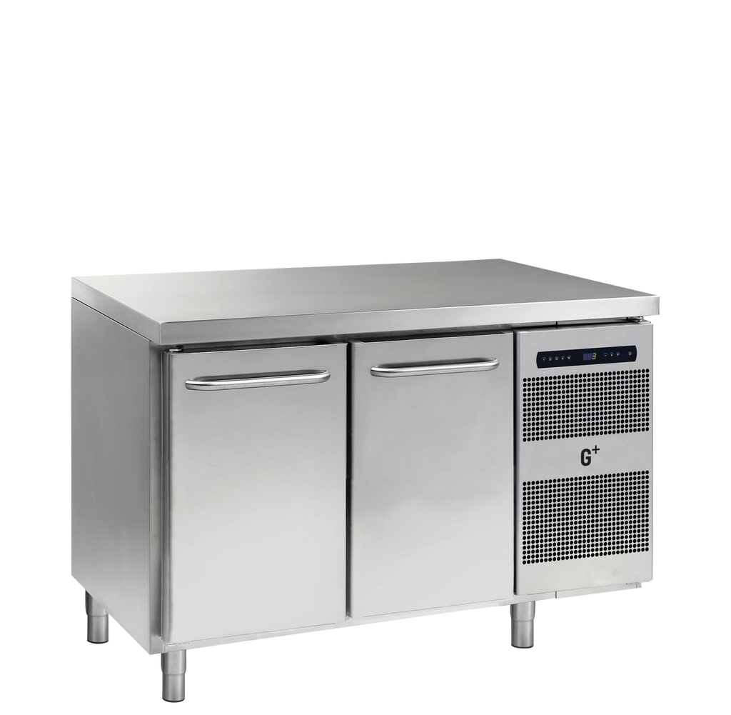 Skanos GR940210120 Gram G+ Gastro C2 GFT DLDR L2 Refrigerator | 2 Door | 1/1 GN | Stainless Steel | 345L | Undercounter Refrigerator