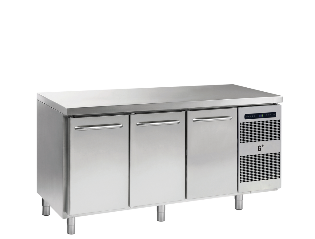 Skanos GR940310120 Gram G+ Gastro C3 GFT DLDLDR L2 Refrigerator | 3 Door | 1/1 GN | Stainless Steel | 506L | Undercounter Refrigerator