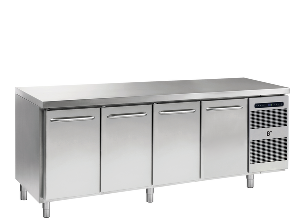 Skanos GR940410120 Gram G+ Gastro C4 GFT DLDLDLDR L2 Refrigerator | 4 Door | 1/1 GN | Stainless Steel | 668L | Undercounter Refrigerator