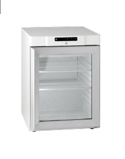 Skanos GR942010320 Gram G+ Compact GR200 GWR 1W1WW Refrigerator | Glass Door | White | 128L