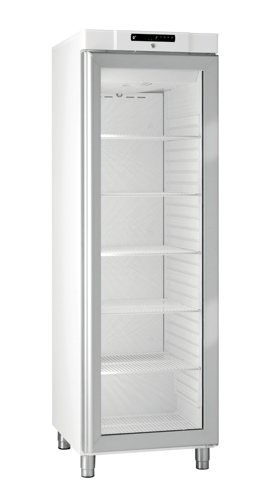 Skanos GR944010320 Gram G+ Compact GR400 GWR L1 4W1WW Refrigerator | Glass Door | White | 359L | Upright Refrigerator