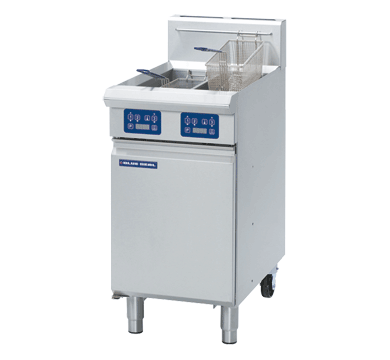 Deep Fryer, Blue Seal, GT46E, Gas, Fryer, Twin Pan