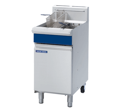 Deep Fryer, Blue Seal, GT46, Gas, Fryer, Twin Pan