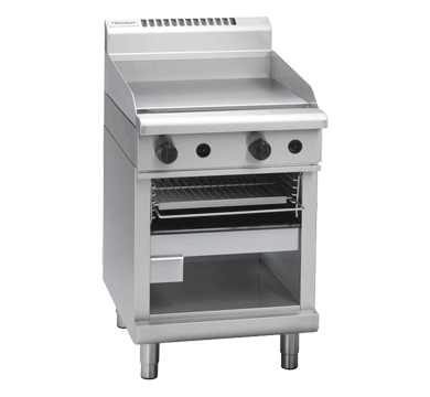 Waldorf GTL8600G I 800m Series I Gas Griddle I Low Back I Version I Commercial Gas Griddle I Toaster