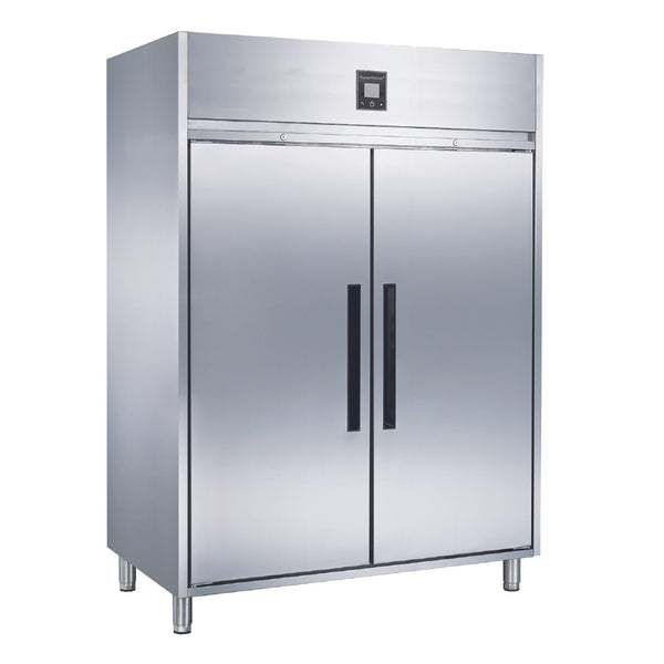 Glacian GUC1140 Stainless Steel Upright 2 Door Fridge