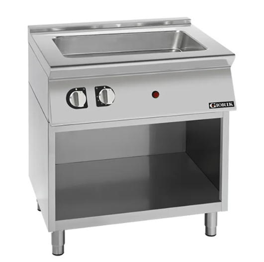 Giorik BM740ET | 700 Series | 800mm | Electric 2/1GN | On Open Base | Electric Bain Marie