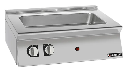 Giorik BM740TT | 700 Series | 800mm | Electric 2/1GN | Countertop | Electric | Bain Marie Top