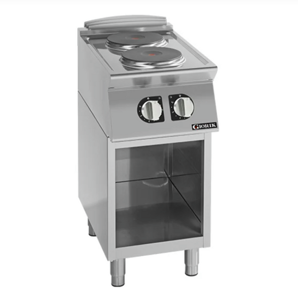 Giorik CE72TGT | 700 Series | 2 X Round Hot Plates | On Open Base | Electric | Boiling Top Ranges