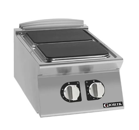Giorik CE92QTT | 900 Series | 2x Square Hot Plates | Countertop | Electric Boiling Top