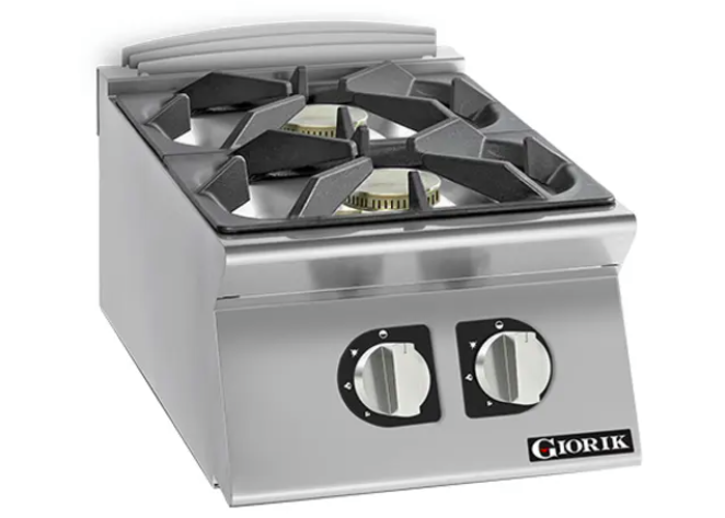 Giorik CG720TT | 700 Series | Gas Boiling Tops | 2 x Gas Burners | Countertop | Boiling Top