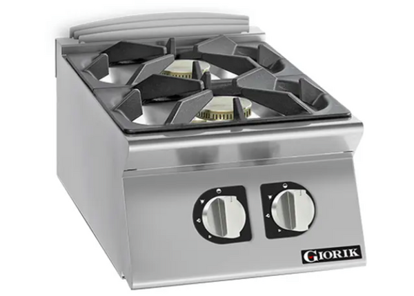 Giorik CG720TT | 700 Series | Gas Boiling Tops | 2 x Gas Burners | Countertop | Boiling Top
