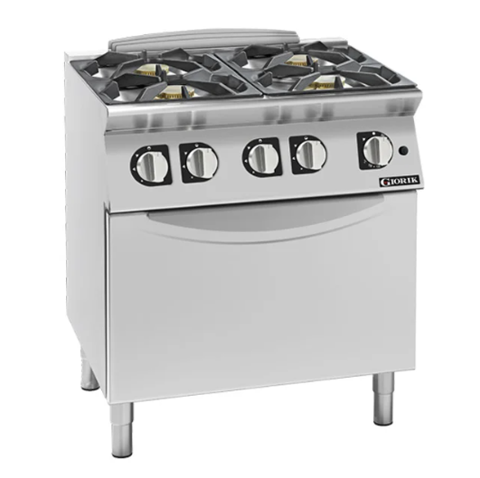 Giorik CG940FT | 900 Series | 4 Burner | Gas Range on Gas Oven | Standard Gas Oven