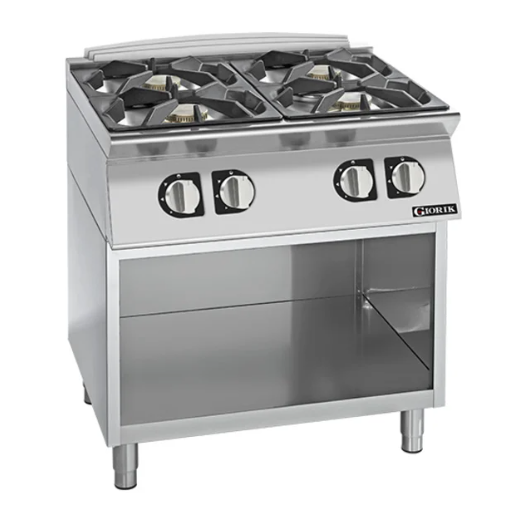 Giorik CG940GT | 900 Series | 4 Burner | On Open Base | Gas Boiling Top | Boiling Top