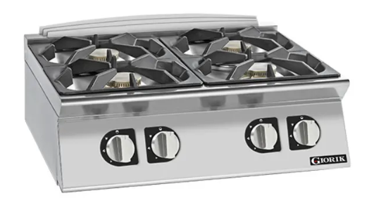 Giorik CG940TT | 900 Series | 4 Burner | Countertop | Gas Boiling Top | Boiling Top